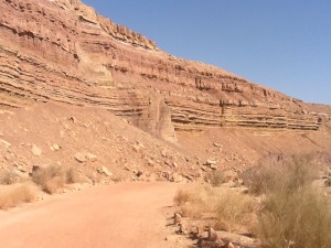 Inside Ramon Crater.