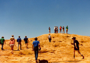 The 'Toyota Jump' rock.