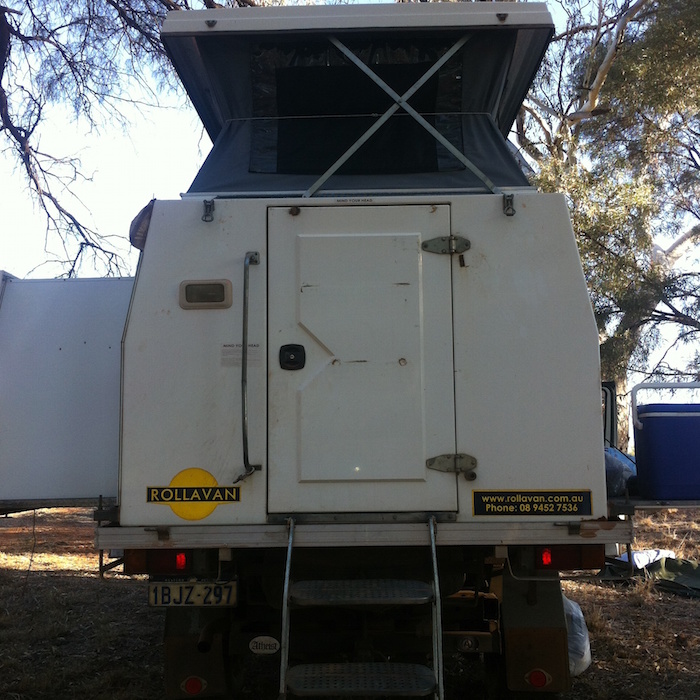 Ron's Nissan Patrol camper.