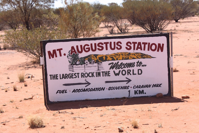 Welcome to Mount Augustus Station.