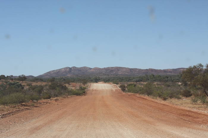 Heading south on the Dairy Creek Road.