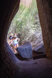 Entrance to Monty's Pass