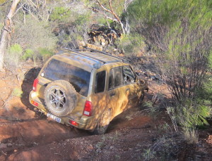 Harrison descending creek.