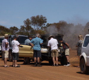 The Vitara was very hot.