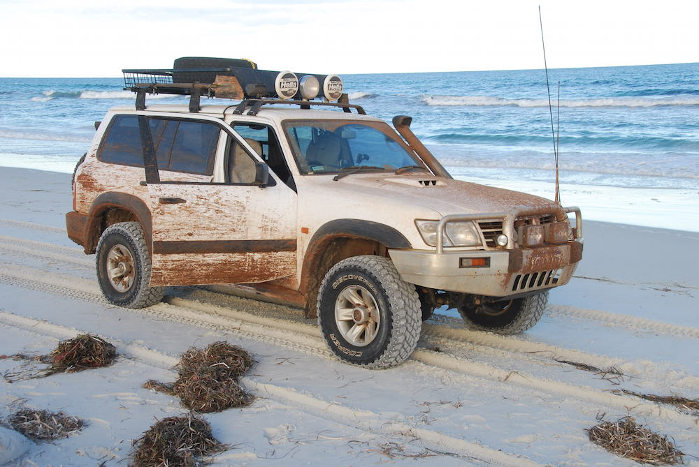 Kim's Patrol on Bilbunya Beach.