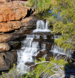 Waterfall at Bell Gorge.