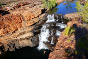 Waterfall at Bell Gorge.