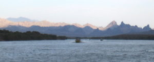 Colorado River and the Mohave Mountains