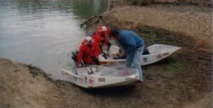 Refuelling at Pental Island.