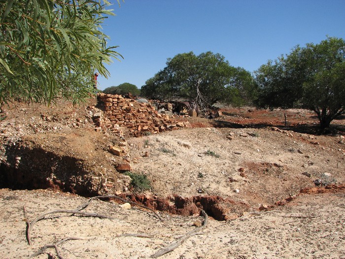 Site of old battery.