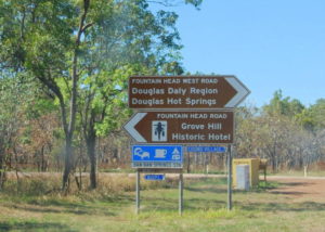 Cross roads, Stuart Highway.