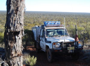 Stuart on the way to Jimbine.