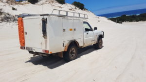 Kim's Patrol on Yeagarup Hill.