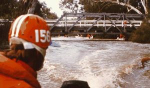 Steve waits for the others to leave Boonanga Bridge.