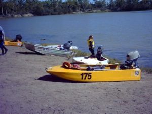 The barge bar at Mulcra Island.