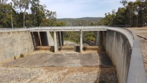 South Dandalup Dam Spillway.