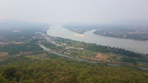 The Mekong River from the Skywalk.