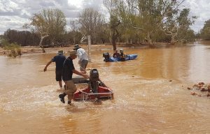 The upriver re-start.