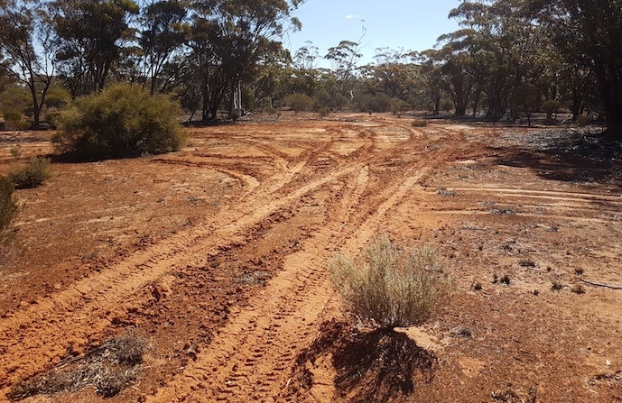 Heavy overnight rain made getting on to the track quite a challenge.